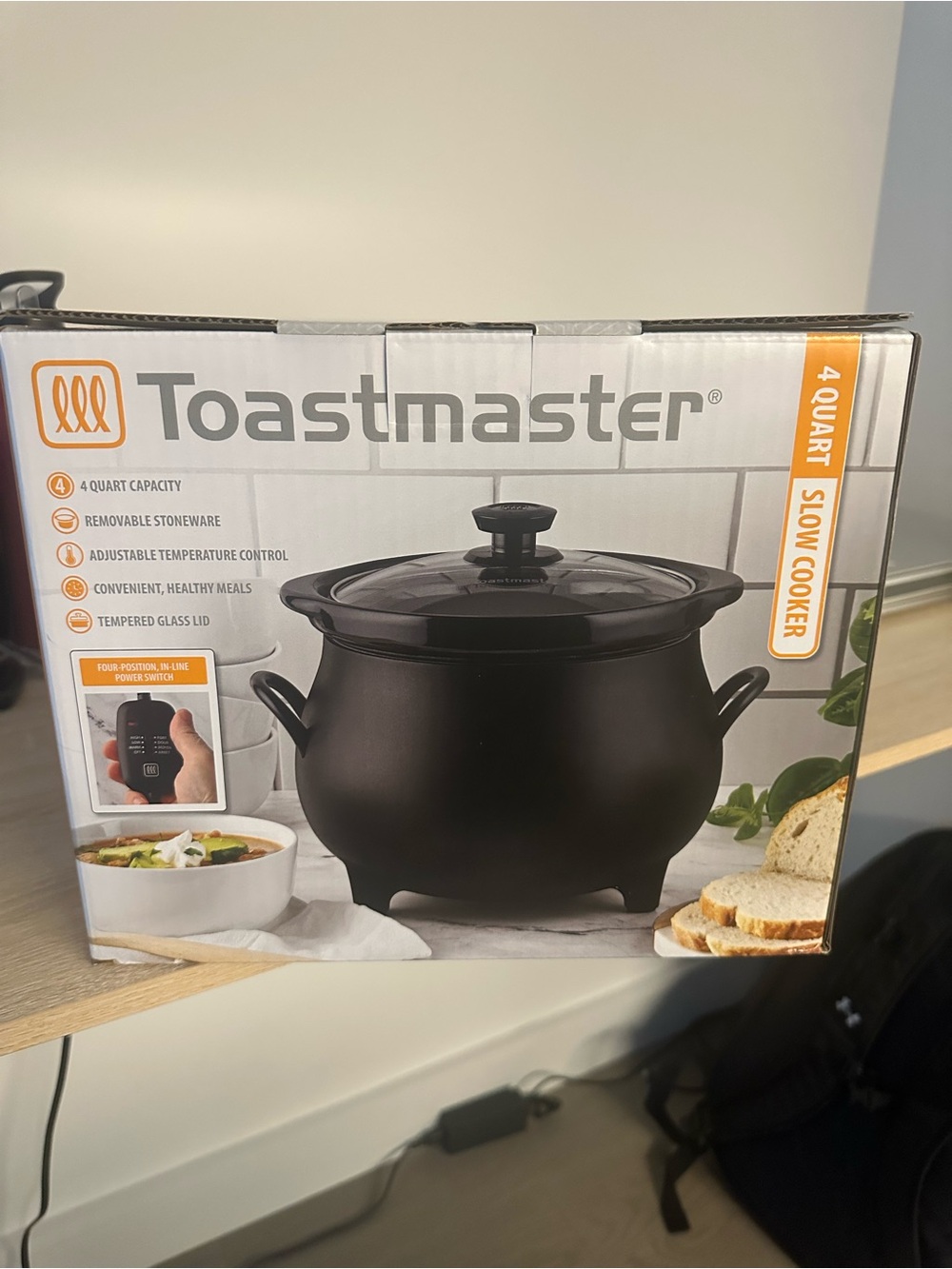 Toastmaster 4QT Black Cauldron Slow Cooker
Halloween NEW